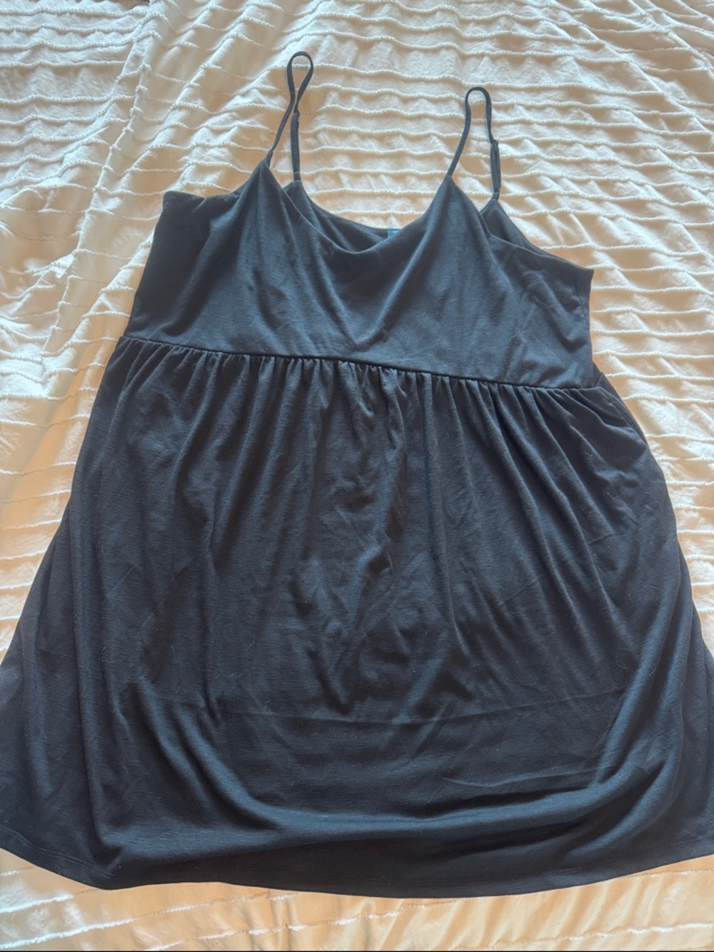 Old Navy Black Spaghetti Strap Mini Dress